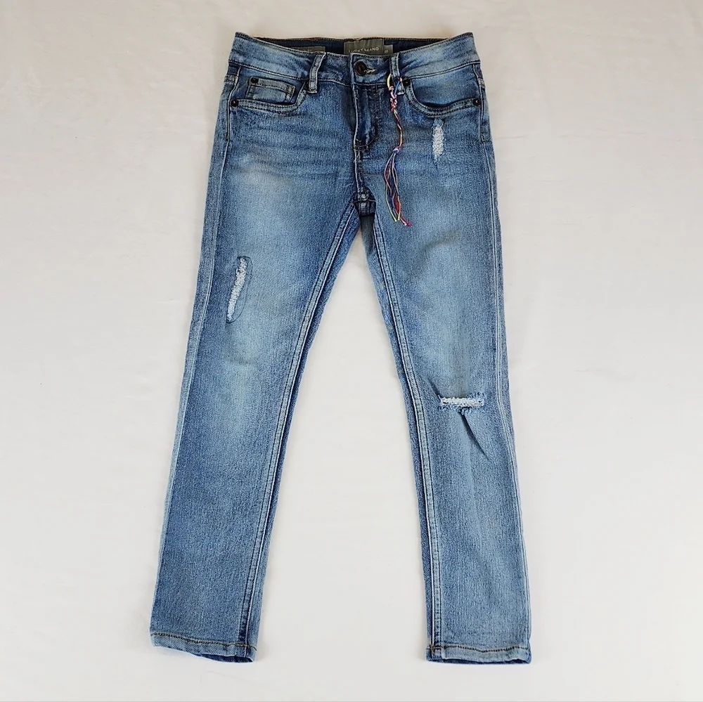Lucky Brand Zoe Skinny Distressed Jeans Pants NEW